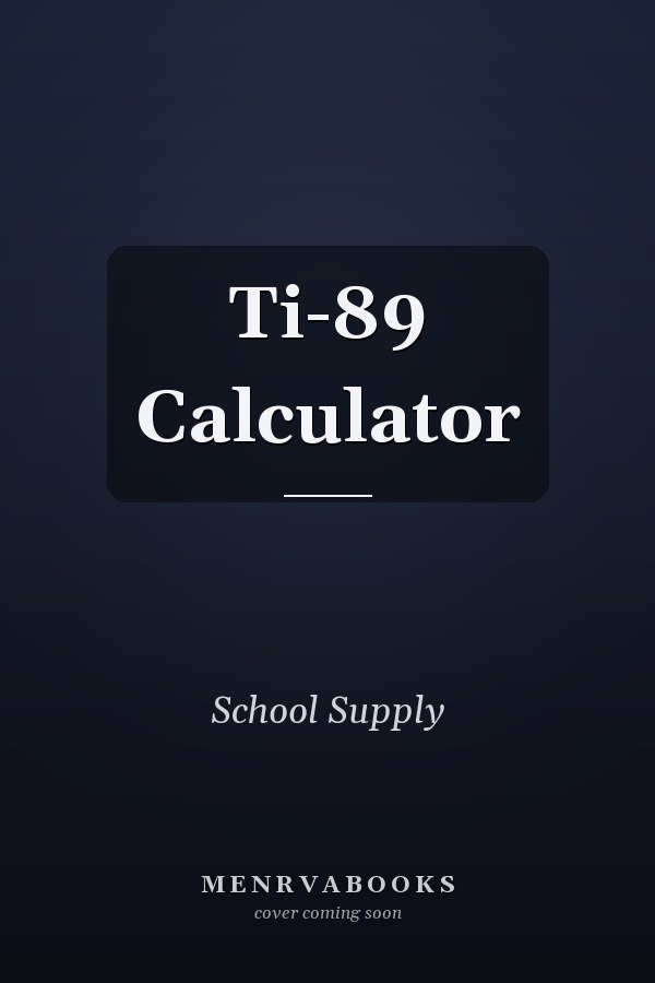 Ti-89 Calculator