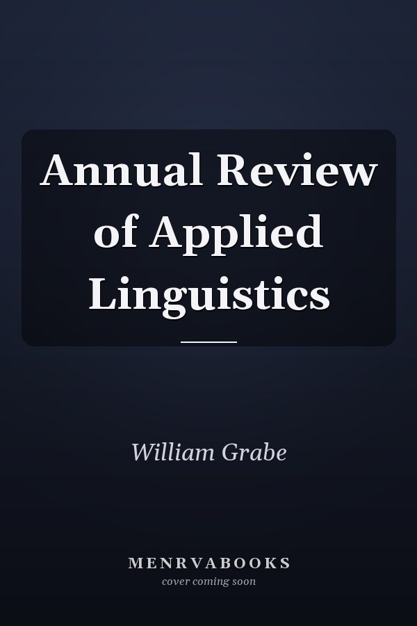 Annual Review of Applied Linguistics