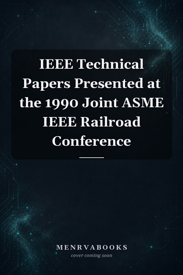 IEEE Technical Papers Presented at the 1990 Joint ASME IEEE Railroad Conference