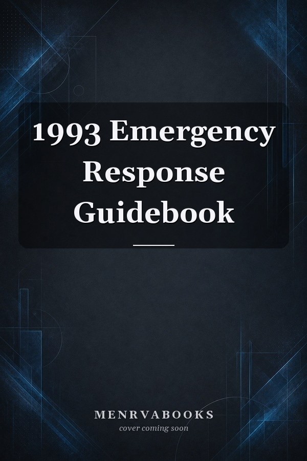 1993 Emergency Response Guidebook