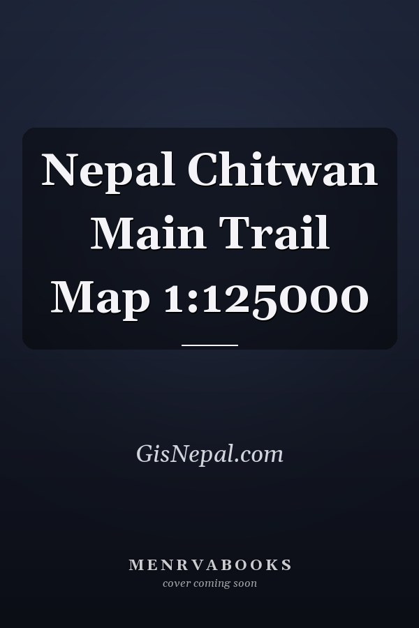Nepal Chitwan Main Trail Map 1:125000