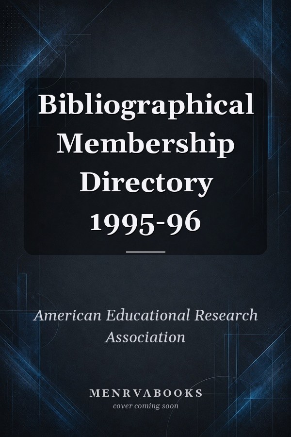 Bibliographical Membership Directory 1995-96