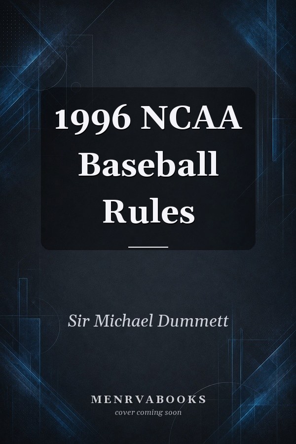 1996 NCAA Baseball Rules