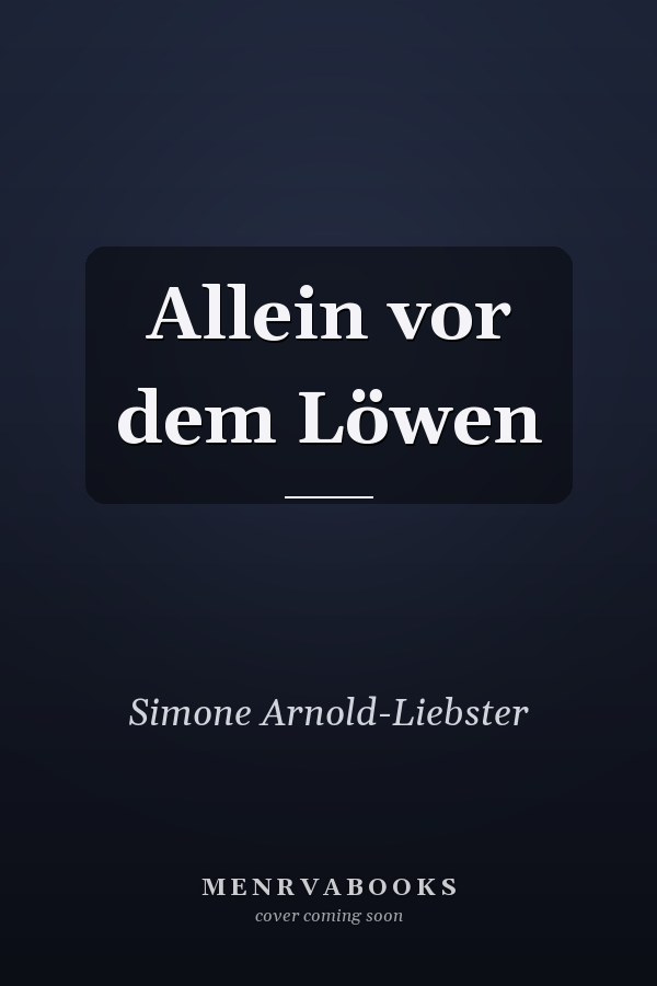Allein vor dem Löwen