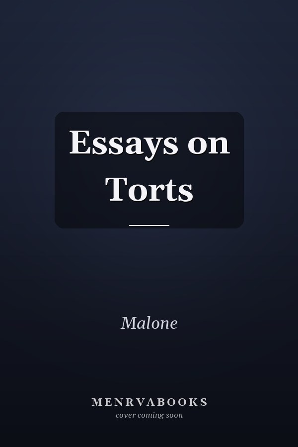 Essays on Torts
