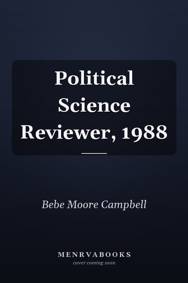 Political Science Reviewer, 1988