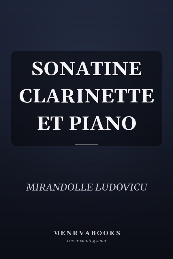 SONATINE CLARINETTE ET PIANO