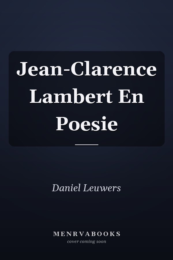 Jean-Clarence Lambert En Poesie