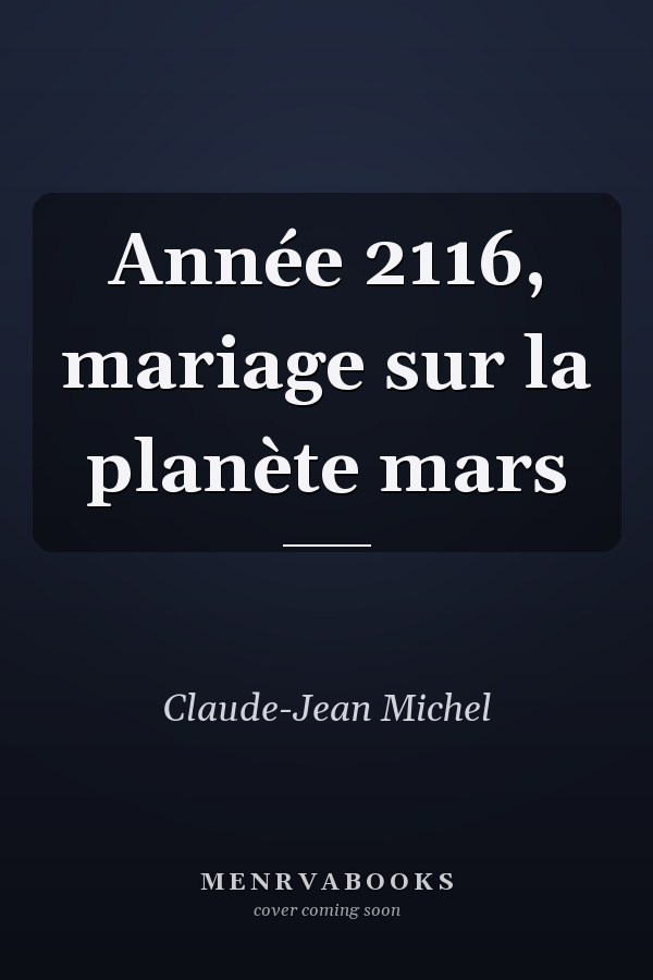 Année 2116, mariage sur la planète mars