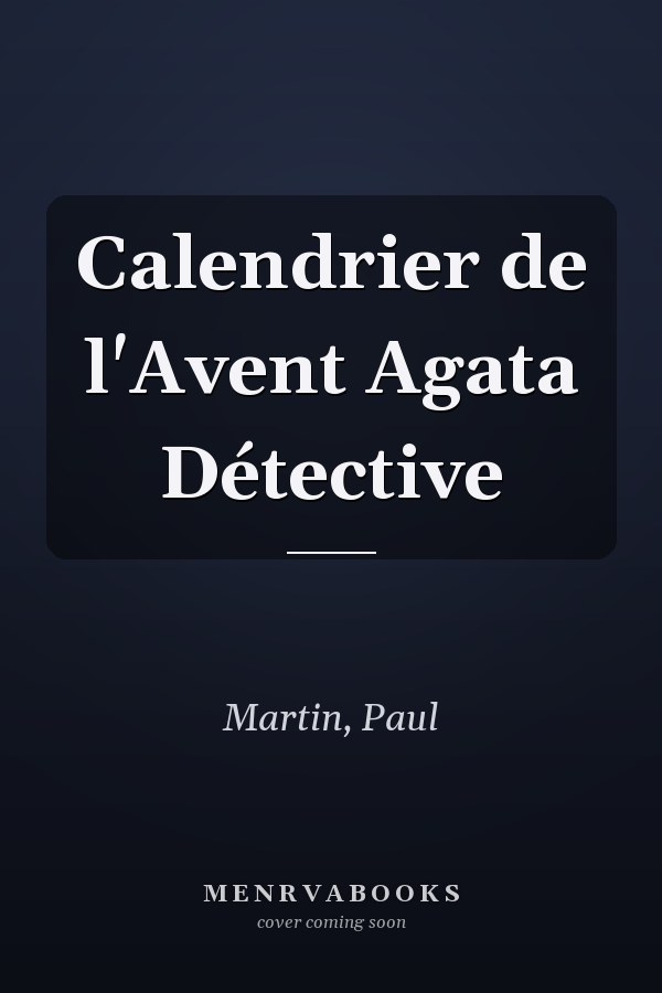 Calendrier de l'Avent Agata Détective
