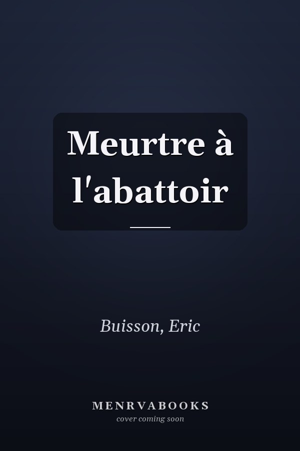 Meurtre à l'abattoir