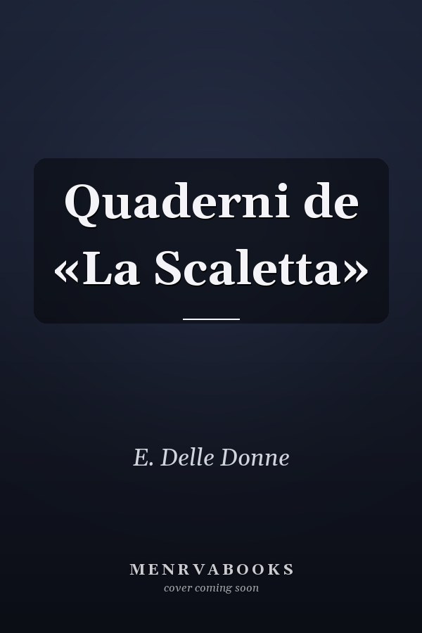 Quaderni de «La Scaletta»