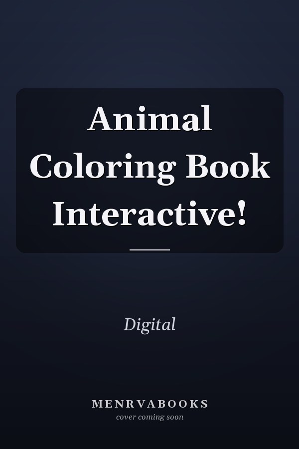 Animal Coloring Book Interactive!