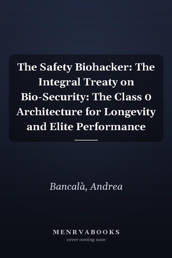The Safety Biohacker: The Integral Treaty on Bio-Security: The Class 0 Architecture for Longevity and Elite Performance
