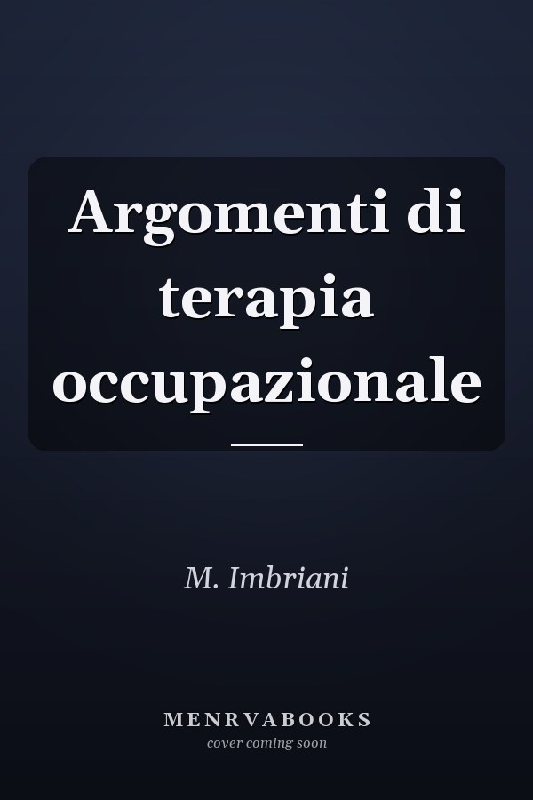 Argomenti di terapia occupazionale