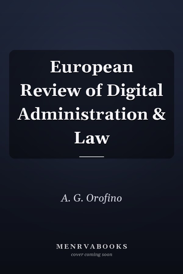 European Review of Digital Administration & Law