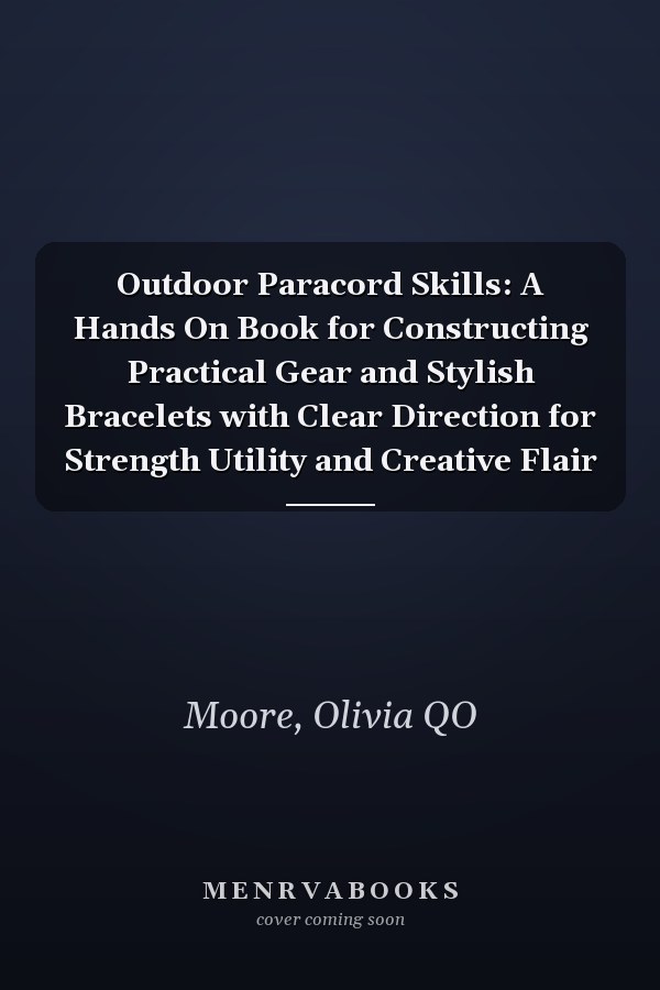 Outdoor Paracord Skills: A Hands On Book for Constructing Practical Gear and Stylish Bracelets with Clear Direction for Strength Utility and Creative Flair