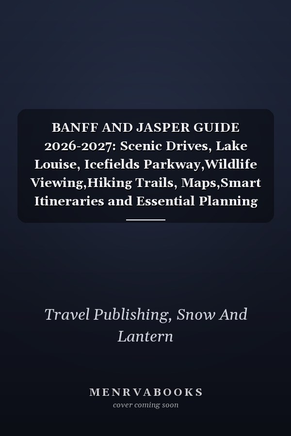 BANFF AND JASPER GUIDE 2026-2027: Scenic Drives, Lake Louise, Icefields Parkway,Wildlife Viewing,Hiking Trails, Maps,Smart Itineraries and Essential Planning Tips for Exploring the Canadian Rockies