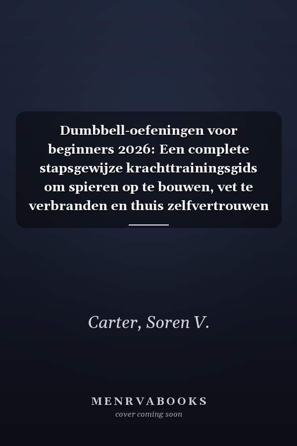 Dumbbell-oefeningen voor beginners 2026: Een complete stapsgewijze krachttrainingsgids om spieren op te bouwen, vet te verbranden en thuis zelfvertrouwen te krijgen (Dutch Edition)