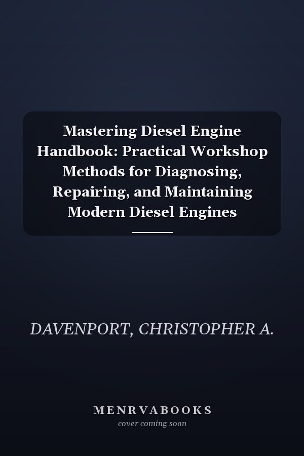 Mastering Diesel Engine Handbook: Practical Workshop Methods for Diagnosing, Repairing, and Maintaining Modern Diesel Engines