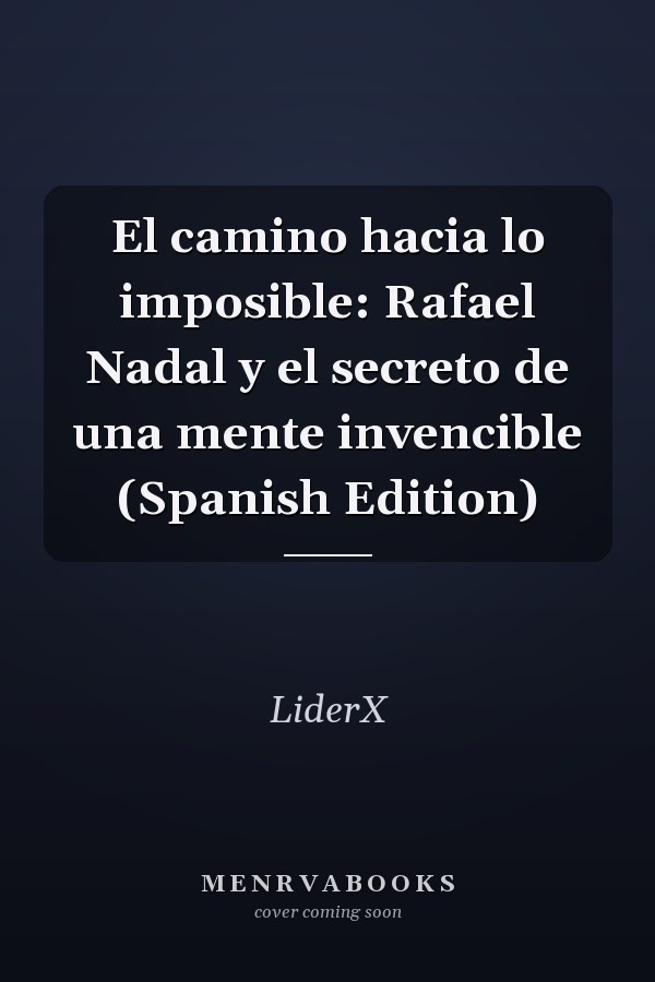El camino hacia lo imposible: Rafael Nadal y el secreto de una mente invencible (Spanish Edition)