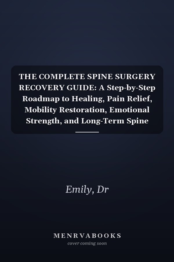 THE COMPLETE SPINE SURGERY RECOVERY GUIDE: A Step-by-Step Roadmap to Healing, Pain Relief, Mobility Restoration, Emotional Strength, and Long-Term Spine Health After Surgery