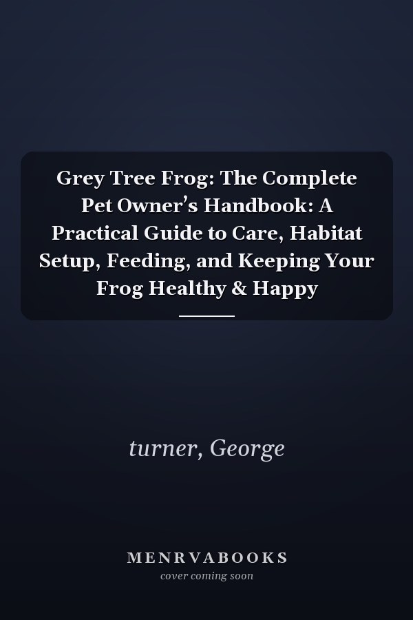 Grey Tree Frog: The Complete Pet Owner’s Handbook: A Practical Guide to Care, Habitat Setup, Feeding, and Keeping Your Frog Healthy & Happy