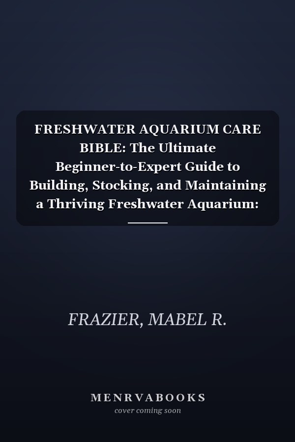 FRESHWATER AQUARIUM CARE BIBLE: The Ultimate Beginner-to-Expert Guide to Building, Stocking, and Maintaining a Thriving Freshwater Aquarium: Master ... Care, and Long-Term Success with Confidence