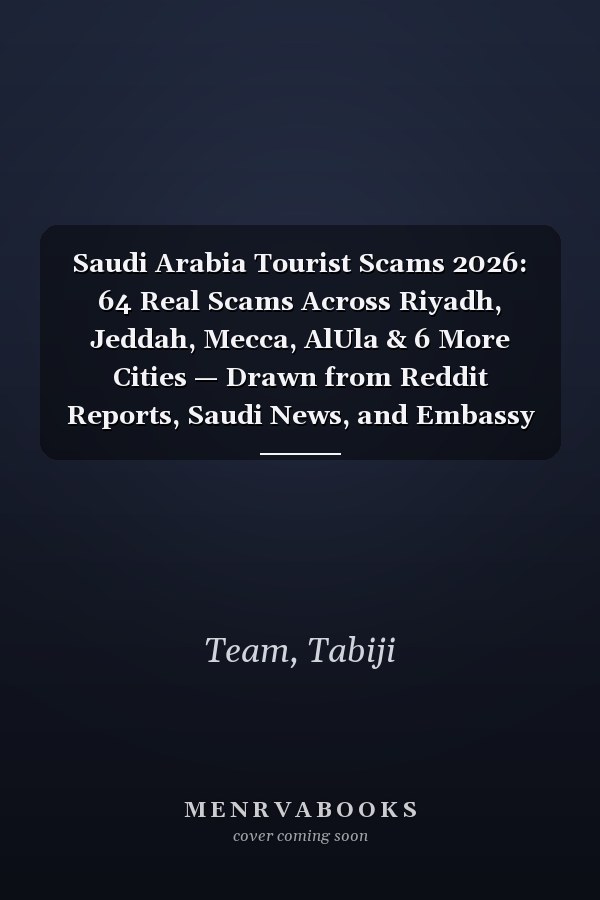 Saudi Arabia Tourist Scams 2026: 64 Real Scams Across Riyadh, Jeddah, Mecca, AlUla & 6 More Cities — Drawn from Reddit Reports, Saudi News, and Embassy Advisories