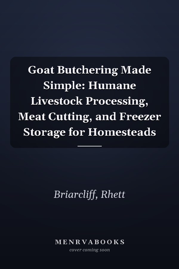 Goat Butchering Made Simple: Humane Livestock Processing, Meat Cutting, and Freezer Storage for Homesteads