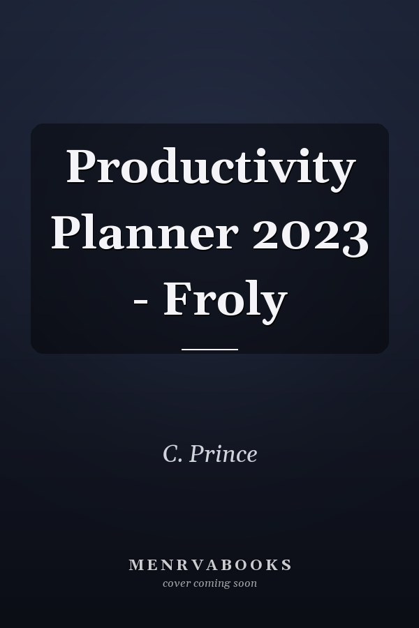 Productivity Planner 2023 - Froly