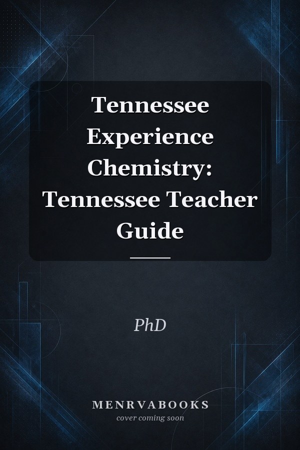 Tennessee Experience Chemistry: Tennessee Teacher Guide