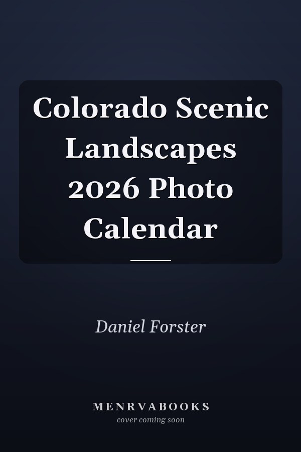 Colorado Scenic Landscapes 2026 Photo Calendar