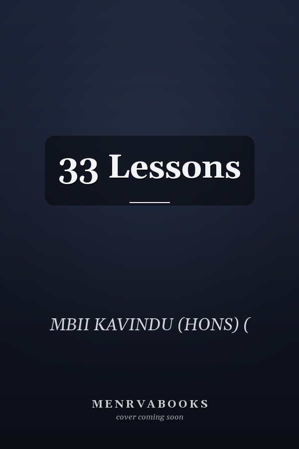 33 Lessons