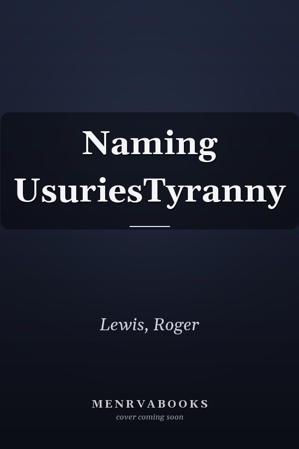 Naming UsuriesTyranny