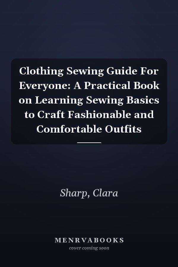 Clothing Sewing Guide For Everyone: A Practical Book on Learning Sewing Basics to Craft Fashionable and Comfortable Outfits