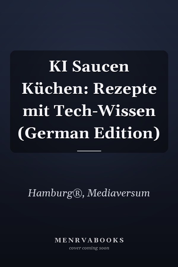 KI Saucen Küchen: Rezepte mit Tech-Wissen (German Edition)