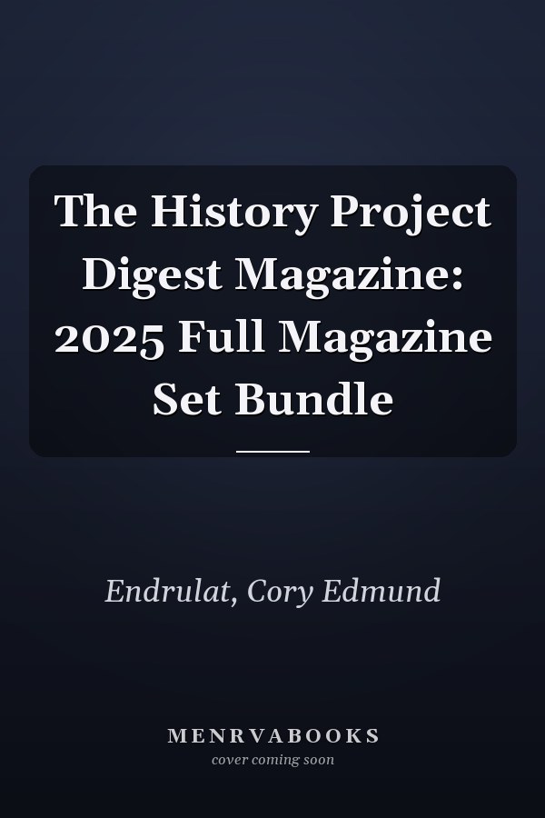 The History Project Digest Magazine: 2025 Full Magazine Set Bundle