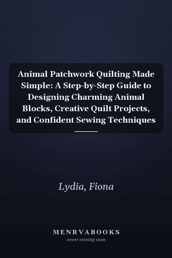 Animal Patchwork Quilting Made Simple: A Step-by-Step Guide to Designing Charming Animal Blocks, Creative Quilt Projects, and Confident Sewing Techniques
