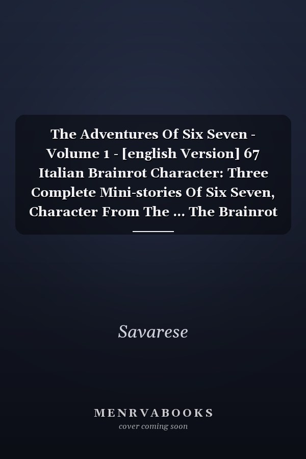 The Adventures Of Six Seven - Volume 1 - [english Version] 67 Italian Brainrot Character: Three Complete Mini-stories Of Six Seven, Character From The ... The Brainrot Characters [ English Version ])