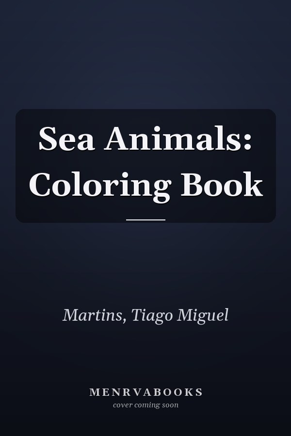 Sea Animals: Coloring Book