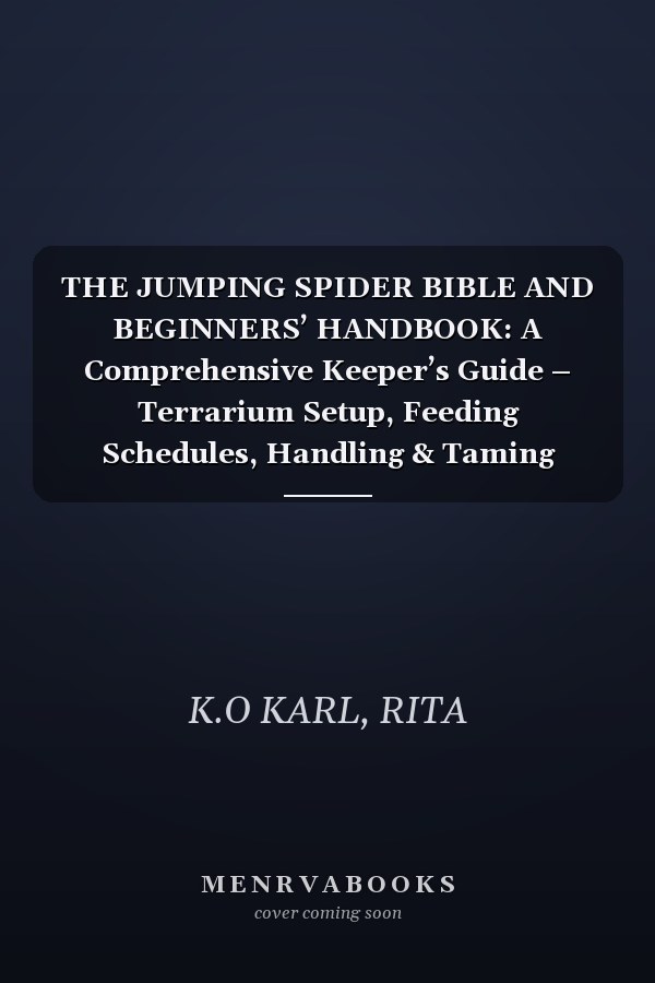 THE JUMPING SPIDER BIBLE AND BEGINNERS’ HANDBOOK: A Comprehensive Keeper’s Guide – Terrarium Setup, Feeding Schedules, Handling & Taming Techniques, ... Breeding, Behavior Identification, and More.