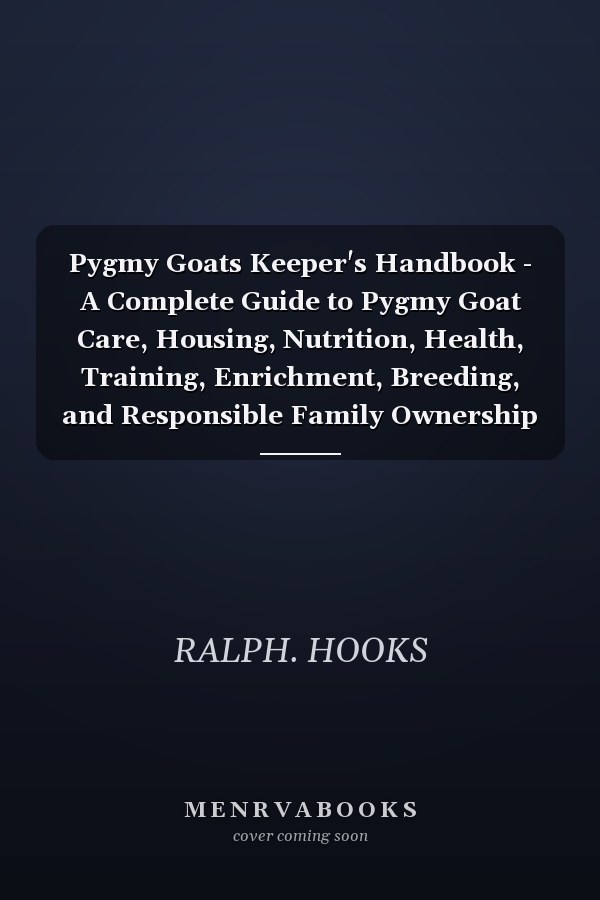 Pygmy Goats Keeper's Handbook - A Complete Guide to Pygmy Goat Care, Housing, Nutrition, Health, Training, Enrichment, Breeding, and Responsible Family Ownership for Beginners and Experienced Keepers
