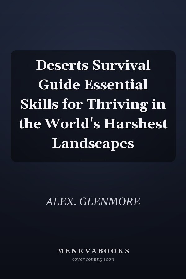 Deserts Survival Guide Essential Skills for Thriving in the World's Harshest Landscapes