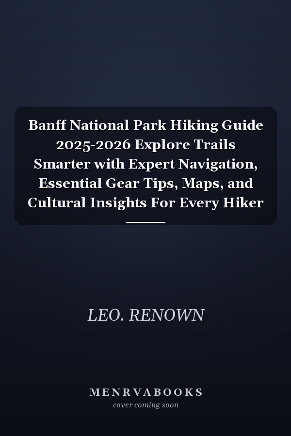 Banff National Park Hiking Guide 2025-2026 Explore Trails Smarter with Expert Navigation, Essential Gear Tips, Maps, and Cultural Insights For Every Hiker