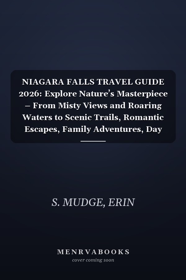 NIAGARA FALLS TRAVEL GUIDE 2026: Explore Nature’s Masterpiece – From Misty Views and Roaring Waters to Scenic Trails, Romantic Escapes, Family Adventures, Day Trips, Hidden Treasures & Local Culture,