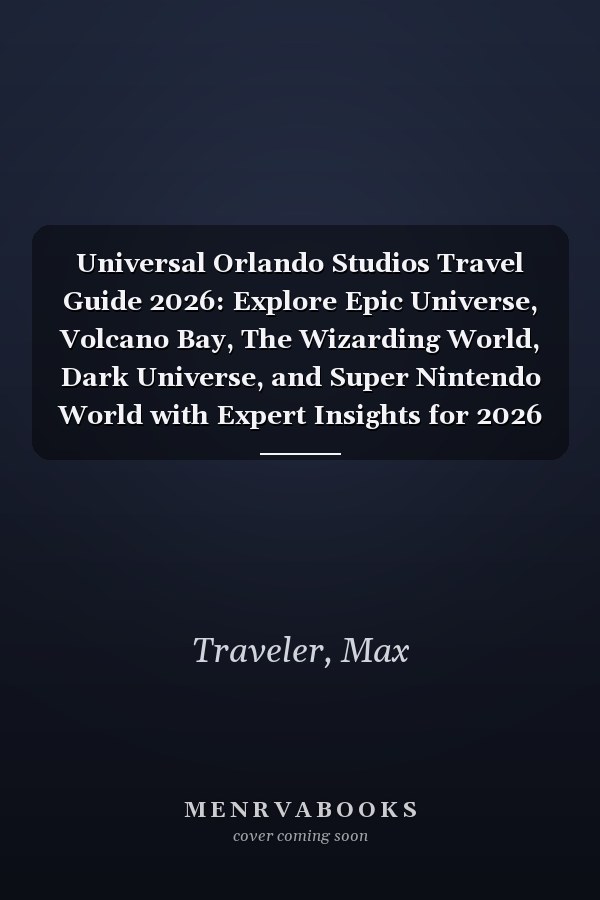 Universal Orlando Studios Travel Guide 2026: Explore Epic Universe, Volcano Bay, The Wizarding World, Dark Universe, and Super Nintendo World with Expert Insights for 2026