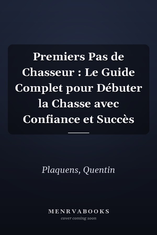 Premiers Pas de Chasseur : Le Guide Complet pour Débuter la Chasse avec Confiance et Succès