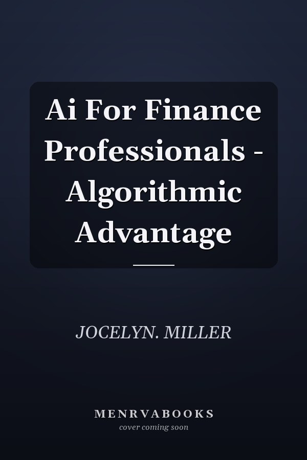 Ai For Finance Professionals - Algorithmic Advantage