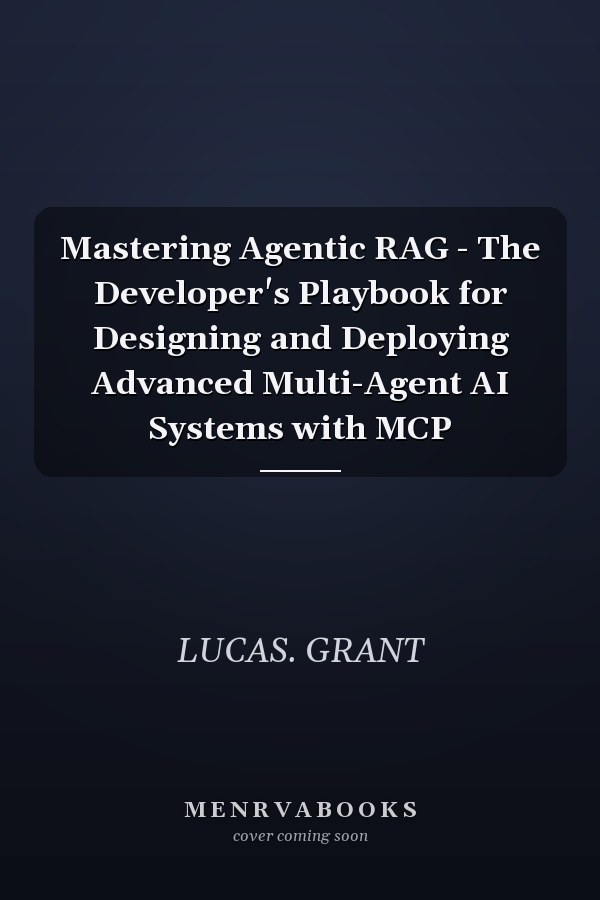 Mastering Agentic RAG - The Developer's Playbook for Designing and Deploying Advanced Multi-Agent AI Systems with MCP